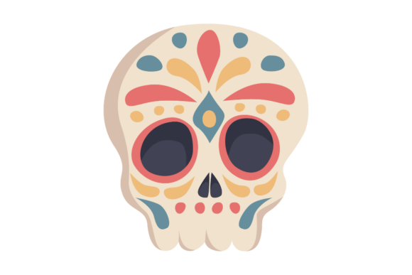Classic Sugar Skull Graphics and Crafts