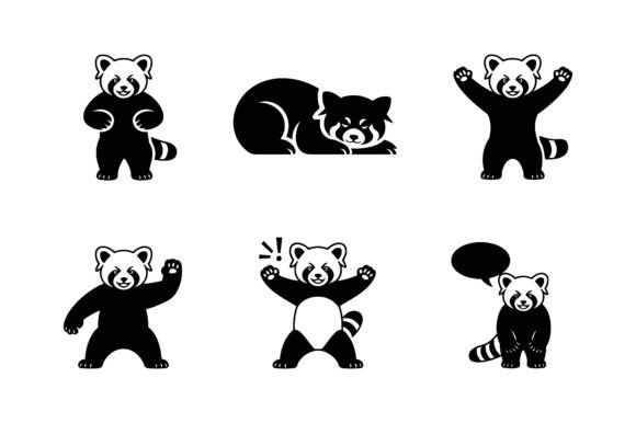 Red Panda Mascot Vector Character: Graphics & Crafts for Brand Expression