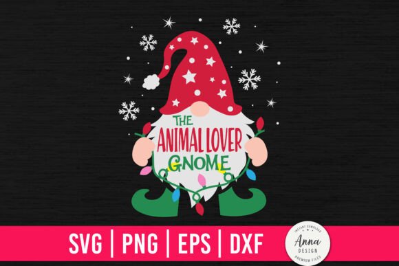 The Animal Lover Gnome Sublimation